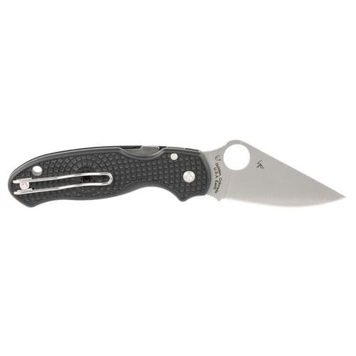 Spyderco C223PBK Para 3 Lightweight 2.92" Folding Clip Point Plain CTS BD1 Stainless Steel Blade/FRN Black Handle Spyderco C223PBK Para 3 Lightweight 2.92" Folding Clip Point Plain CTS BD1 Stainless Steel Blade/FRN Black Handle