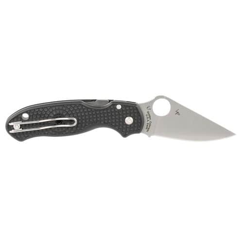 Spyderco C223PBK Para 3 Lightweight 2.92" Folding Clip Point Plain CTS BD1 Stainless Steel Blade/FRN Black Handle Spyderco C223PBK Para 3 Lightweight 2.92" Folding Clip Point Plain CTS BD1 Stainless Steel Blade/FRN Black Handle