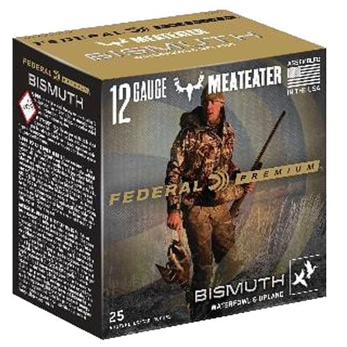 Federal PBIX1443 Premium Bismuth 12 Gauge 2.75" 1 1/4 oz 3 Shot 25 Bx/ 10 Cs Federal PBIX1443 Premium Bismuth 12 Gauge 2.75" 1 1/4 oz 3 Shot 25 Bx/ 10 Cs