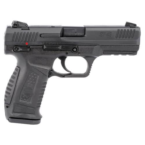 Sar USA ST45BL ST45 45 ACP 4.50" 12+1 Black Black Steel Black Interchangeable Backstrap Grip Sar USA ST45BL ST45 45 ACP 4.50" 12+1 Black Black Steel Black Interchangeable Backstrap Grip