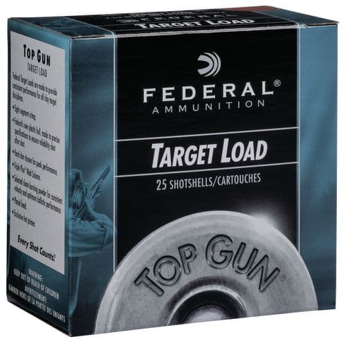 Federal TGSH1275 Top Gun Sporting 12 Gauge 2.75" 1 oz 7.5 Shot 25 Bx/ 10 Cs Federal TGSH1275 Top Gun Sporting 12 Gauge 2.75" 1 oz 7.5 Shot 25 Bx/ 10 Cs