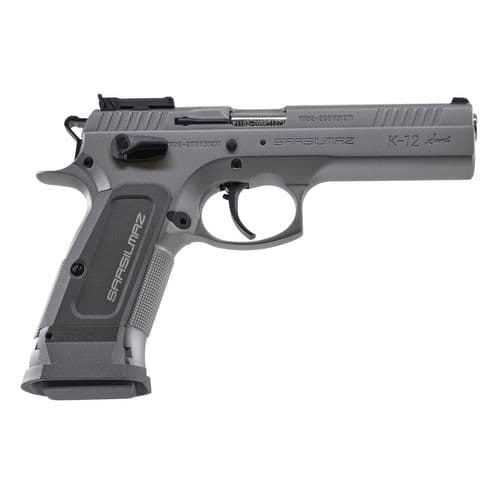 Sar USA K12STSP K-12 Sport 9mm Luger 4.70" 17+1 (2) Stainless Steel Gray Polymer Grip Sar USA K12STSP K-12 Sport 9mm Luger 4.70" 17+1 (2) Stainless Steel Gray Polymer Grip