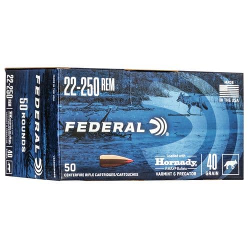 Federal V243VM2B Varmint & Predator 243 Win 75 gr Hornady V-Max (VMX) 40 Bx/ 5 Cs (Bulk Package) Federal V243VM2B Varmint & Predator 243 Win 75 gr Hornady V-Max (VMX) 40 Bx/ 5 Cs (Bulk Package)
