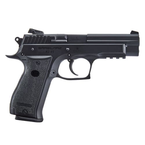 Sar USA K245BL10 K2 45 ACP 4.70" 10+1 (2) Black Steel Frame & Slide Black Polymer Grip Sar USA K245BL10 K2 45 ACP 4.70" 10+1 (2) Black Steel Frame & Slide Black Polymer Grip