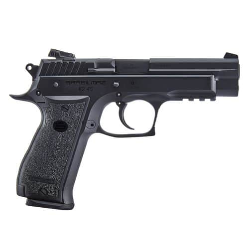 Sar USA K245BL10 K2 45 ACP 4.70" 10+1 (2) Black Steel Frame & Slide Black Polymer Grip Sar USA K245BL10 K2 45 ACP 4.70" 10+1 (2) Black Steel Frame & Slide Black Polymer Grip