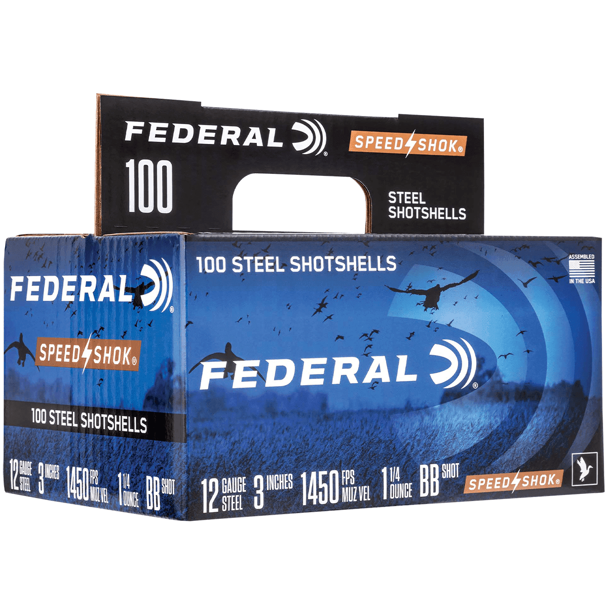 Federal WF1421002 Speed-Shok 12 Gauge 3" 1 1/4 oz 2 Shot 100 Bx Federal WF1421002 Speed-Shok 12 Gauge 3" 1 1/4 oz 2 Shot 100 Bx