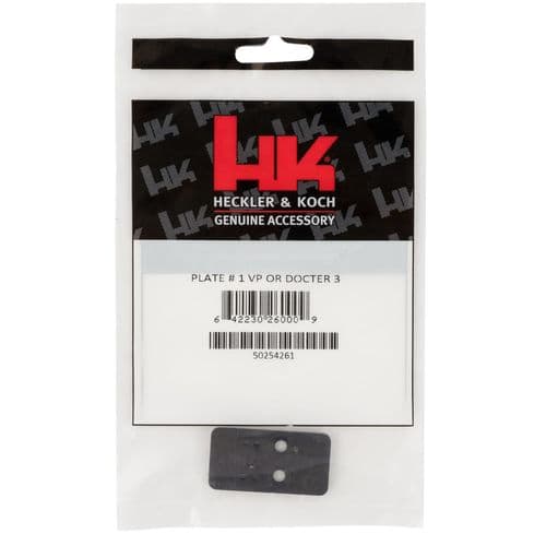 HK 50254261 Optics Plate #1 Black HK VP9 w/Optic Cuts Steel Handgun HK 50254261 Optics Plate #1 Black HK VP9 w/Optic Cuts Steel Handgun