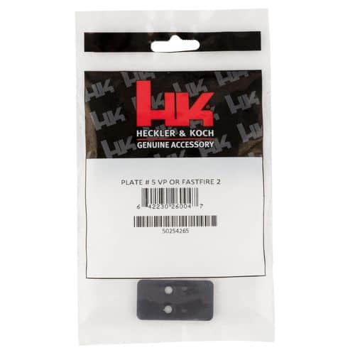 HK 50254265 Optics Plate #5 Black HK VP9 w/Optic Cuts Steel Handgun HK 50254265 Optics Plate #5 Black HK VP9 w/Optic Cuts Steel Handgun