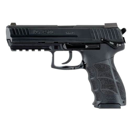 HK 81000122 P30L V3 DA/SA 9mm Luger 4.45" 10+1 (3) Black Black Long Steel Slide Black Interchangeable Backstrap Grip Night Sights HK 81000122 P30L V3 DA/SA 9mm Luger 4.45" 10+1 (3) Black Black Long Steel Slide Black Interchangeable Backstrap Grip Night Sights