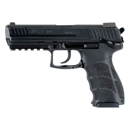 HK 81000126 P30L V3 DA/SA 9mm Luger 4.45" 10+1 (3) Black Black Long Steel Slide Black Interchangeable Backstrap Grip Night Sights Ambi Safety/Decocker HK 81000126 P30L V3 DA/SA 9mm Luger 4.45" 10+1 (3) Black Black Long Steel Slide Black Interchangeable Backstrap Grip Night Sights Ambi Safety/Decocker
