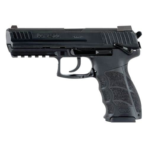 HK 81000126 P30L V3 DA/SA 9mm Luger 4.45" 10+1 (3) Black Black Long Steel Slide Black Interchangeable Backstrap Grip Night Sights Ambi Safety/Decocker HK 81000126 P30L V3 DA/SA 9mm Luger 4.45" 10+1 (3) Black Black Long Steel Slide Black Interchangeable Backstrap Grip Night Sights Ambi Safety/Decocker