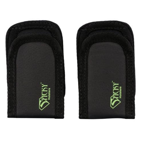 Sticky Holsters SMPX2 X2 Super Double Black w/Green Logo Latex Free Synthetic Rubber (2 Pack) Sticky Holsters SMPX2 X2 Super Double Black w/Green Logo Latex Free Synthetic Rubber (2 Pack)