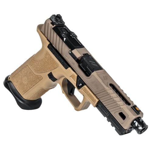ZEV OZ9STDFDEBTH OZ9 Standard 9mm Luger 15+1 Flat Dark Earth Shorty Polymer Grip Threaded ZEV OZ9STDFDEBTH OZ9 Standard 9mm Luger 15+1 Flat Dark Earth Shorty Polymer Grip Threaded