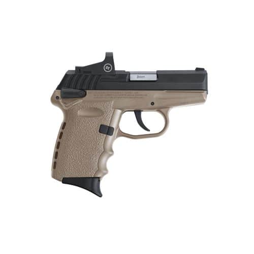 SCCY Industries CPX1CBDERD CPX-1 RD 9mm Luger 3.10" 10+1 Black Nitride Stainless Steel Slide Flat Dark Earth Polymer Grip CTS-1500 Red Dot SCCY Industries CPX1CBDERD CPX-1 RD 9mm Luger 3.10" 10+1 Black Nitride Stainless Steel Slide Flat Dark Earth Polymer Grip CTS-1500 Red Dot