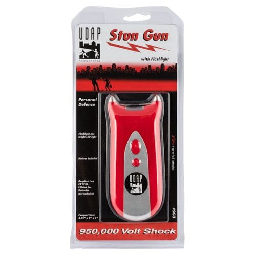 UDAP SG3B Stun Gun 950,000 Volts CR123A (2) Red 1 W/Holster UDAP SG3B Stun Gun 950,000 Volts CR123A (2) Red 1 W/Holster
