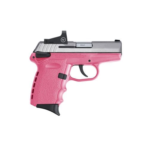 SCCY Industries CPX1TTPKRD CPX-1 RD 9mm Luger 3.10" 10+1 Stainless Steel Slide Pink Polymer Grip CTS-1500 Red Dot SCCY Industries CPX1TTPKRD CPX-1 RD 9mm Luger 3.10" 10+1 Stainless Steel Slide Pink Polymer Grip CTS-1500 Red Dot
