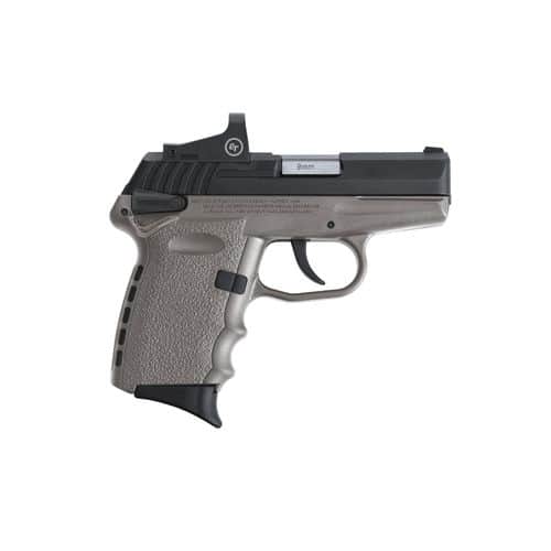 SCCY Industries CPX1CBSGRD CPX-1 RD 9mm Luger 3.10" 10+1 Black Nitride Stainless Steel Slide Gray Polymer Grip CTS-1500 Red Dot SCCY Industries CPX1CBSGRD CPX-1 RD 9mm Luger 3.10" 10+1 Black Nitride Stainless Steel Slide Gray Polymer Grip CTS-1500 Red Dot