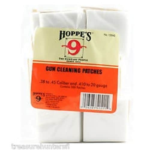 Hoppe's Gun Cleaning Patches #2 22-270 Cal Synthetic 60 Per Pack Hoppe's Gun Cleaning Patches #2 22-270 Cal Synthetic 60 Per Pack