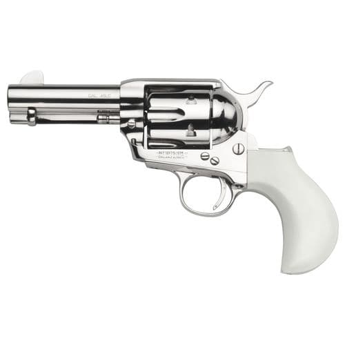 Taylors & Company OG1417 1873 Cattleman 45 Colt (LC) 6rd 3.50" Nickel Ivory Synthetic Grip Taylors & Company OG1417 1873 Cattleman 45 Colt (LC) 6rd 3.50" Nickel Ivory Synthetic Grip