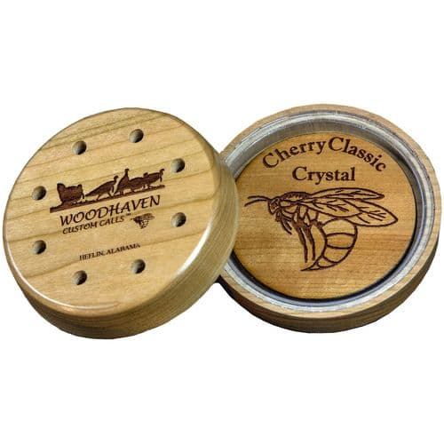 Woodhaven WH055 Cherry Classic Friction Call Attracts Turkeys Natural Crystal/Wood Woodhaven WH055 Cherry Classic Friction Call Attracts Turkeys Natural Crystal/Wood