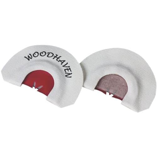 Woodhaven WH013 Red Wasp Diaphragm Call Triple Reed Attracts Turkeys White Woodhaven WH013 Red Wasp Diaphragm Call Triple Reed Attracts Turkeys White