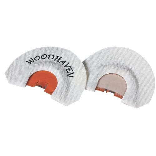 Woodhaven Copperhead Diaphragm Call Triple Reed Attracts Turkeys White Woodhaven Copperhead Diaphragm Call Triple Reed Attracts Turkeys White