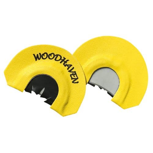 Woodhaven WH103 Black Reactor Diaphragm Call Triple Reed Attracts Turkeys Yellow Woodhaven WH103 Black Reactor Diaphragm Call Triple Reed Attracts Turkeys Yellow