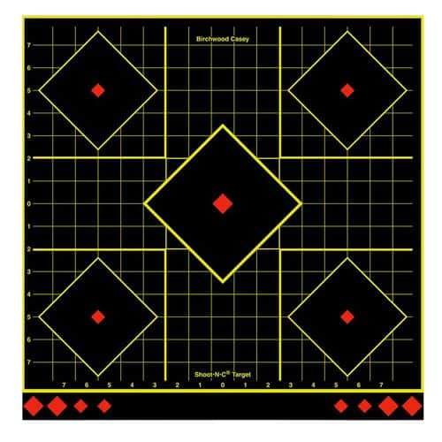 Birchwood Casey 34177 Shoot-N-C Sight-In Diamond Paper Target 17.75" 100 Per Pack Birchwood Casey 34177 Shoot-N-C Sight-In Diamond Paper Target 17.75" 100 Per Pack