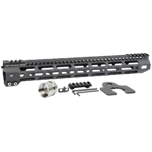 Midwest Industries MIULW15 Ultralight AR-15 Black Hardcoat Anodized Aluminum/Polymer 15" Picatinny/M-LOK Midwest Industries MIULW15 Ultralight AR-15 Black Hardcoat Anodized Aluminum/Polymer 15" Picatinny/M-LOK