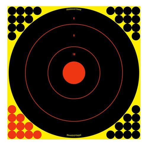 Birchwood Casey 34170 Shoot-N-C Bull's-Eye Bullseye Paper Target 17.25" 100 Per Pack Birchwood Casey 34170 Shoot-N-C Bull's-Eye Bullseye Paper Target 17.25" 100 Per Pack