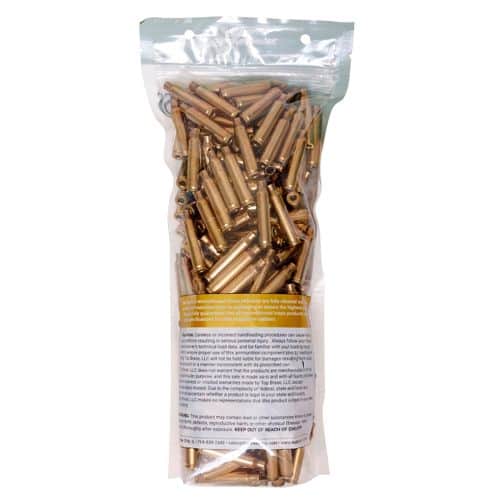 TOP BRASS LLC 8B65CRDMY-250 Premium Reconditioned Unprimed 6.5 Creedmoor Brass 250 Per Bag TOP BRASS LLC 8B65CRDMY-250 Premium Reconditioned Unprimed 6.5 Creedmoor Brass 250 Per Bag