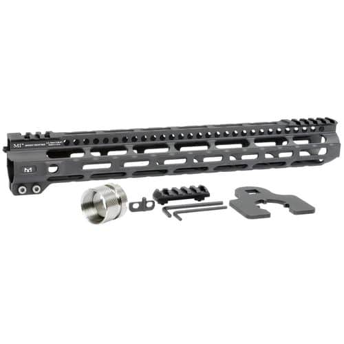 Midwest Industries MIULW14 Ultralight AR-15 Black Hardcoat Anodized Aluminum/Polymer 14" Picatinny/M-LOK Midwest Industries MIULW14 Ultralight AR-15 Black Hardcoat Anodized Aluminum/Polymer 14" Picatinny/M-LOK