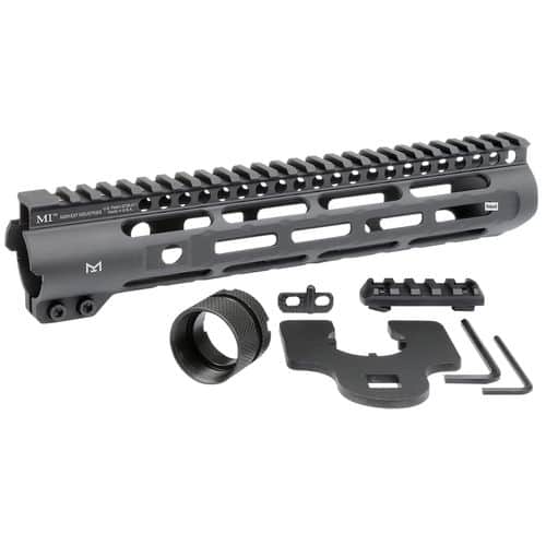Midwest Industries MISLH105 Slimline AR-15 Black Hardcoat Anodized Aluminum/Polymer 10.50" Picatinny/M-LOK Midwest Industries MISLH105 Slimline AR-15 Black Hardcoat Anodized Aluminum/Polymer 10.50" Picatinny/M-LOK