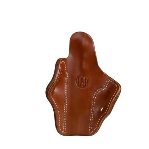 1791 Gunleather ORBH1CBRR BH1 Optic Ready OWB 01 Classic Brown Leather Belt Slide Fits 5" 1911 Right Hand 1791 Gunleather ORBH1CBRR BH1 Optic Ready OWB 01 Classic Brown Leather Belt Slide Fits 5" 1911 Right Hand