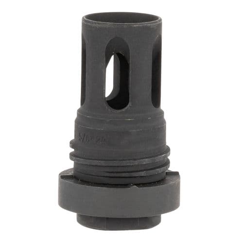 Yankee Hill 431524A Mini QD Flash Hider 5.56 NATO Black Phosphate 5/8"-24 tpi Yankee Hill 431524A Mini QD Flash Hider 5.56 NATO Black Phosphate 5/8"-24 tpi
