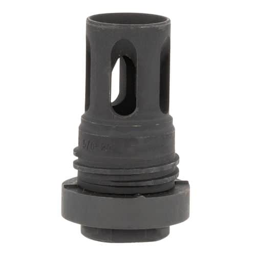 Yankee Hill 431524A Mini QD Flash Hider 5.56 NATO Black Phosphate 5/8"-24 tpi Yankee Hill 431524A Mini QD Flash Hider 5.56 NATO Black Phosphate 5/8"-24 tpi