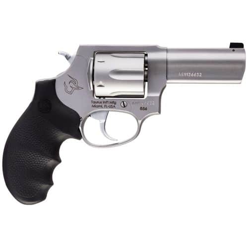 Taurus 2-85639NS 856 Defender 38 Special +P 6rd 3.50" Matte Stainless Steel Black Hogue Rubber Grip 2 Taurus 2-85639NS 856 Defender 38 Special +P 6rd 3.50" Matte Stainless Steel Black Hogue Rubber Grip 2