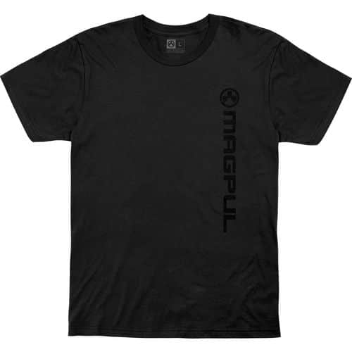 Magpul MAG1113-001-3X Vertical Logo Black Short Sleeve 3XL Magpul MAG1113-001-3X Vertical Logo Black Short Sleeve 3XL