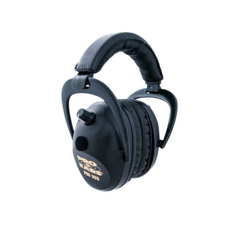 Pro Ears Electronic Ear Muffs Hearing Protection 26db NRR Black Pro Ears Electronic Ear Muffs Hearing Protection 26db NRR Black