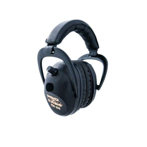 Pro Ears Electronic Ear Muffs Hearing Protection 26db NRR Black Pro Ears Electronic Ear Muffs Hearing Protection 26db NRR Black