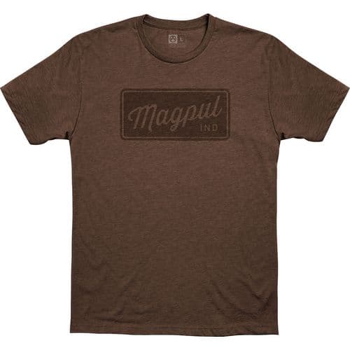 Magpul MAG1116-203-S Rover Block T-Shirts Brown Heather Small Short Sleeve Magpul MAG1116-203-S Rover Block T-Shirts Brown Heather Small Short Sleeve