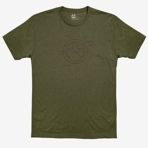 Magpul MAG1118-317-3X Engineered OD Green 3XL Short Sleeve Magpul MAG1118-317-3X Engineered OD Green 3XL Short Sleeve