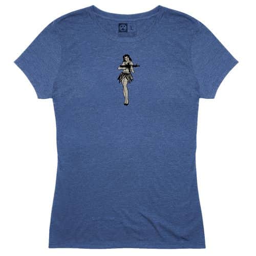 Magpul MAG1124-424-XS Hula Girl T-Shirt Royal Heather XS Short Sleeve Magpul MAG1124-424-XS Hula Girl T-Shirt Royal Heather XS Short Sleeve