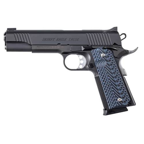 Magnum Research DE1911G10 1911 G 10mm Auto 5.01" 8+1 Matte Black Carbon Steel Frame & Slide Black & Gray G10 Grip Magnum Research DE1911G10 1911 G 10mm Auto 5.01" 8+1 Matte Black Carbon Steel Frame & Slide Black & Gray G10 Grip