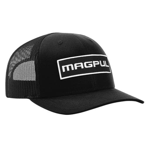 Magpul MAG1104-001 Wordmark Patch Trucker Hat Black Adjustable Snapback OSFA Structured Magpul MAG1104-001 Wordmark Patch Trucker Hat Black Adjustable Snapback OSFA Structured