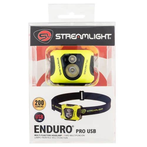 Streamlight 61435 Enduro Pro Headlamp 15-200 Lumens White LED Bulb Yellow/Black 95 Meters Distance Streamlight 61435 Enduro Pro Headlamp 15-200 Lumens White LED Bulb Yellow/Black 95 Meters Distance