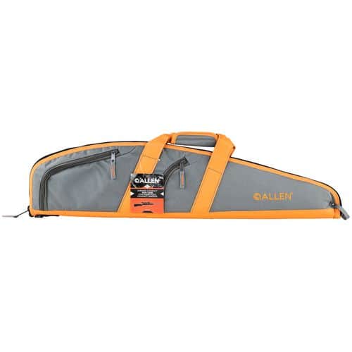 Allen 31732 Springs Compact Youth Rifle Case 32" Gray with Orange Trim, Nylon Lining, Padded Handle & 2 Accessory Pocket for Scoped Rifle Allen 31732 Springs Compact Youth Rifle Case 32" Gray with Orange Trim, Nylon Lining, Padded Handle & 2 Accessory Pocket for Scoped Rifle