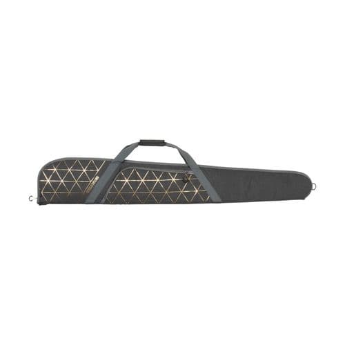 Allen Girls With Guns 9052 Foiled Shotgun Case 52" Heather Gray with Gold Foil with Foam Padding & Locking Zipper 2 Allen Girls With Guns 9052 Foiled Shotgun Case 52" Heather Gray with Gold Foil with Foam Padding & Locking Zipper 2