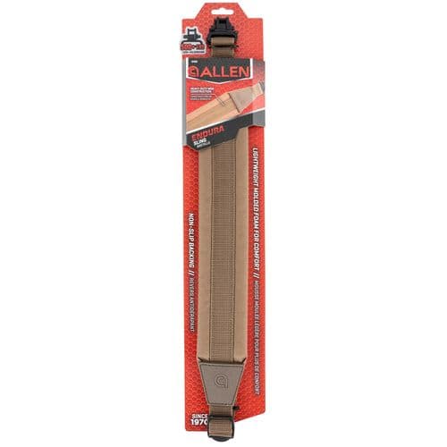 Allen 8490 Standard Sling with Swivels 1" W Padded Tan Endura for Rifle/Shotgun Allen 8490 Standard Sling with Swivels 1" W Padded Tan Endura for Rifle/Shotgun