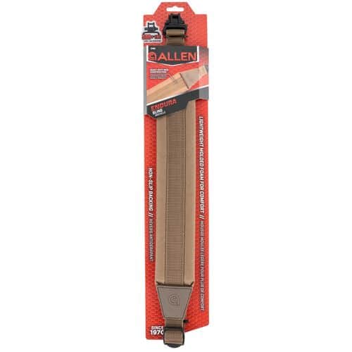 Allen 8490 Standard Sling with Swivels 1" W Padded Tan Endura for Rifle/Shotgun Allen 8490 Standard Sling with Swivels 1" W Padded Tan Endura for Rifle/Shotgun